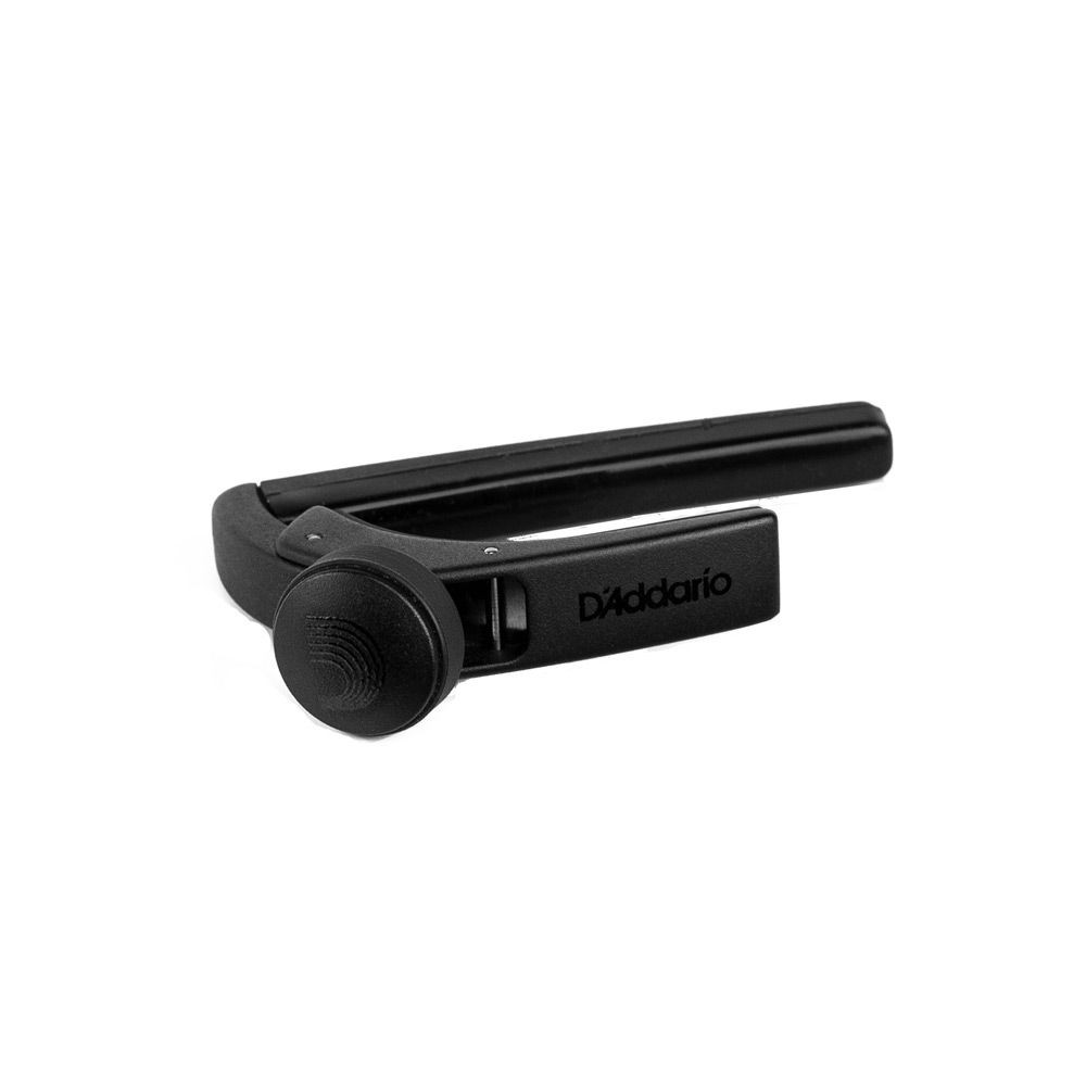 Black D'Addario Pro Plus FlexFit guitar capo