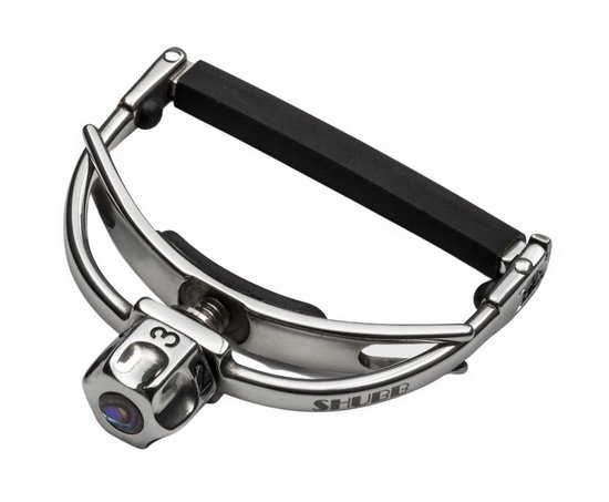 Shubb FineTune F1 stainless steel yoke guitar capo